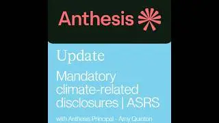 Mandatory climate-related financial disclosures - ASRS update