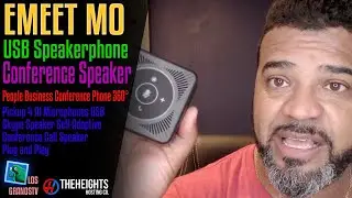 eMeet M0 Conference USB Speakerphone 🎧 : LGTV Review