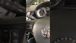 Vauxhall Astra 2017 &mdash; сброс индикатора сервисного обслуживания масла