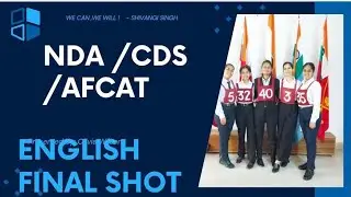 English Previous year questions Final Short / vocabulary/NDA/CDS/AFCAT
