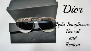 Обзор солнцезащитных очков Dior-Split