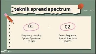 Tugas Presentasi, Telomunikasi Dasar : Spread Spectrum Frequency