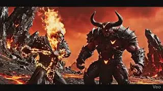 Ghost rider vs Lucifer 😈 fighting skills | #animation #shortfilm #shorts #shortvideo #yt #ytshorts 