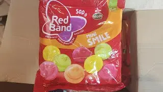 RED BAND Mini Smile Fruchtgummis  UNBOXING 