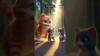 Lost Kittens and the Magical Rescue! | Heartwarming Kids Story #short