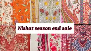 Nishat Season End Sale. Lawn Linen Summer Arrivals. January 2026. Starts Today 