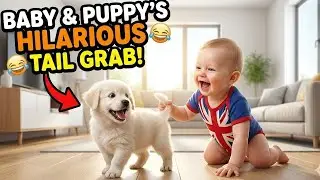 🥰Baby Talks,  Laughs With Puppies, Ducks & Cats You Will Laughing! 