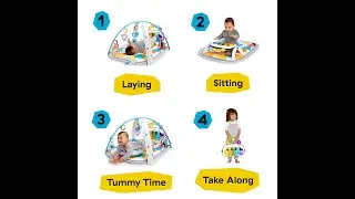 Baby Einstein 4-in-1 Kickin' Tunes Review 2025 | Is This the Best Baby Play Gym Ever?