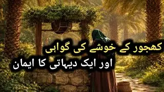 Khajoor Ka Gusha Gawah Ban Gaya | Nabi Kareem ﷺ Ka Mojza Aur Dehati Ka Imaan .