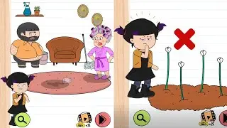Brain test game 4 ! Fun game to test skills and solve puzzles pt 1
