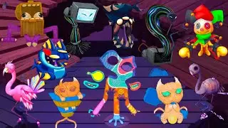 ALL Monsters NEW Paironormal vs Paironormal Carnival Fanmade || My Singing Monsters