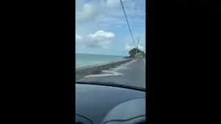 Drive around Mahe Island Seychelles . Such stunning beaches you might see from a car.