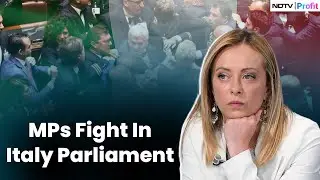 MPs' Fight In Italian Parliament Overshadows G7 Summit | NDTV Profit