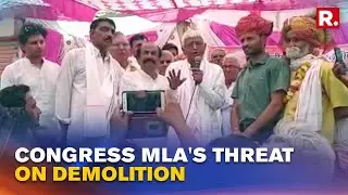 Congress MLA's Shocking Threat Caught On Tape Ahead of Alwar Temple Demolition: 'You Get 24 Hours..'