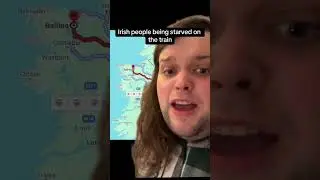 Starving Irish people on trains