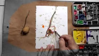 PROCESS: Daily Rose Watercolour Painting DAY 3816 (20260118SUN)