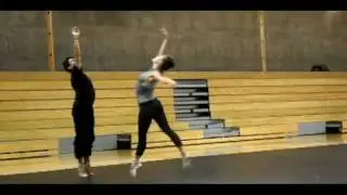 Damian Woetzel Rehearses Tiler Peck and Joaquin De Luz; Vail International Dance Festival 2010