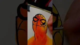 Drawing The best superhero? #spiderman #peterparker #art #gouache #sketchbook