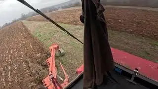 [GoPro]  Cab View | BELARUS 1025.2 & MASS 3X45 | Plowing wheat