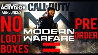 Call of Duty: Modern Warfare Post-Launch Approach to New Content (NO LOOT BOXES/AIR DROPS)