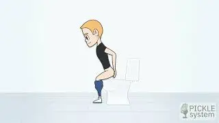 How to Wipe After Bowel Movement (Male) - Animated Step-by-Step
