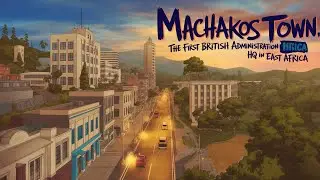 Machakos Town From Above. On top of Gelian Hotel