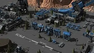 Droppin Bombs - Planetary Annihilation Gameplay
