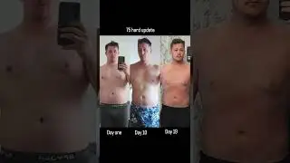 75 hard update day 1 through day 19 #75hard #fitness hashtag diet #water #75hardchallenge💪