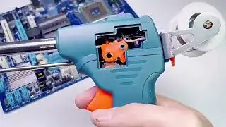 Pistola De Solda Autom&aacute;tica Para Estanho 60w 220v