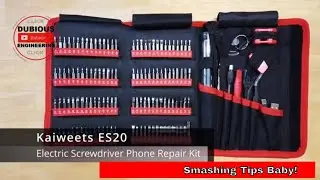 DuB-EnG: Kaiweets ES20 Electric Screwdriver and Cell Phone / Laptop repair kit - REVIEW