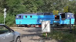 Železniční přejezd Chomutov město #1 - 23.8.2024 // Railroad crossing