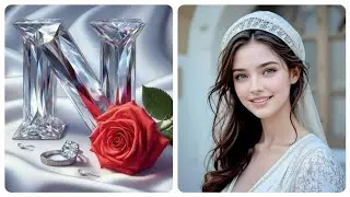 Unveiling My Bridal Look: The First Letter Challenge #trendingchallenges
