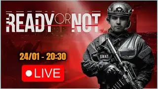 LIVE GAMEPLAY READY OR NOT ( PT-Br + mod VISCERAL ) #readyornot #gameplay #visceralblood