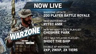 🔴 1.23 UPDATE NEW WEAPONS & MAPS || 200 PLAYER WARZONE || COD MW LIVESTREAM | Target 💯 Likes 👍