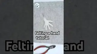 I wanna hold your felting hand! ❤️ #diy #helpmemakethismakesense