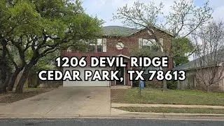 1206 Devil Ridge, Cedar Park Texas 78613