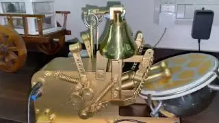 Small musical instrument(Aarti) explains motor, cam, levers, spring… in Marathi