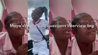 Maya’sWorld’s interview tag 70 questions 