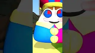 💥🔫SHOOT PLASMA WORMS FROM Pou Bou's Revenge in BIG MAZE 66 #garrysmod #pou #maze  #worms #hungry