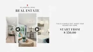 Real Estate Rent Agent Promo Simple Ad  - Real Estate Video