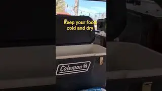 How we pack our cooler for camping! #camping #hack #cooler #missouri #outdoors #ozarks #subscribe