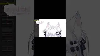 WIP Cat Ears #live2d #vtuber #live2drigging #live2dwip #art #anime #vtuberrigging