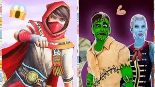 Temple run 2 KARMA LEE SHADOW WALKER VS SCARLETT FOX 👈 #shorts😱😱😱😱😱