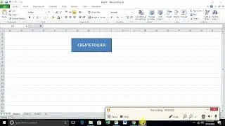 HOW TO CREATE FOLDER USING EXCEL VBA