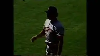 Willie Hernandez strikes out the side on 11 pitches vs Angels
