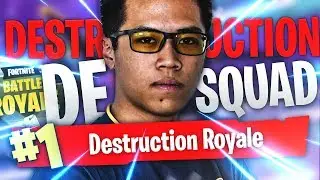 (+35 KILLS) DESTRUCTION TOTALE DE SQUAD AVEC ADZ 💪 TOP 1 (FORTNITE BATTLE ROYALE)