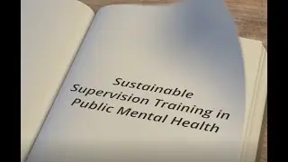 Sustainable supervision training in public mental health