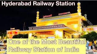 Hyderabad Railway Station || Travel with Krupa || Indian Railways || Nampally Railway Station ||