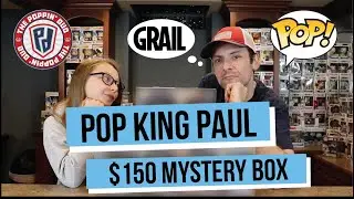 POP KING PAUL $150 mystery box UNBOXING. SEE WHAT WE PULLED. This box felt like it was MADE for us!!