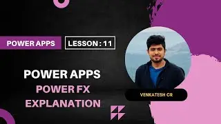 Power apps training in tamil | Power Fx explanation | Lesson 11